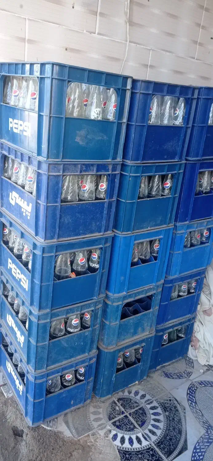 جعبه نوشابه پپسی پرفروش|ظروف نگهدارنده، پلاستیکی، یکبارمصرف|سنگدوین, |دیوار