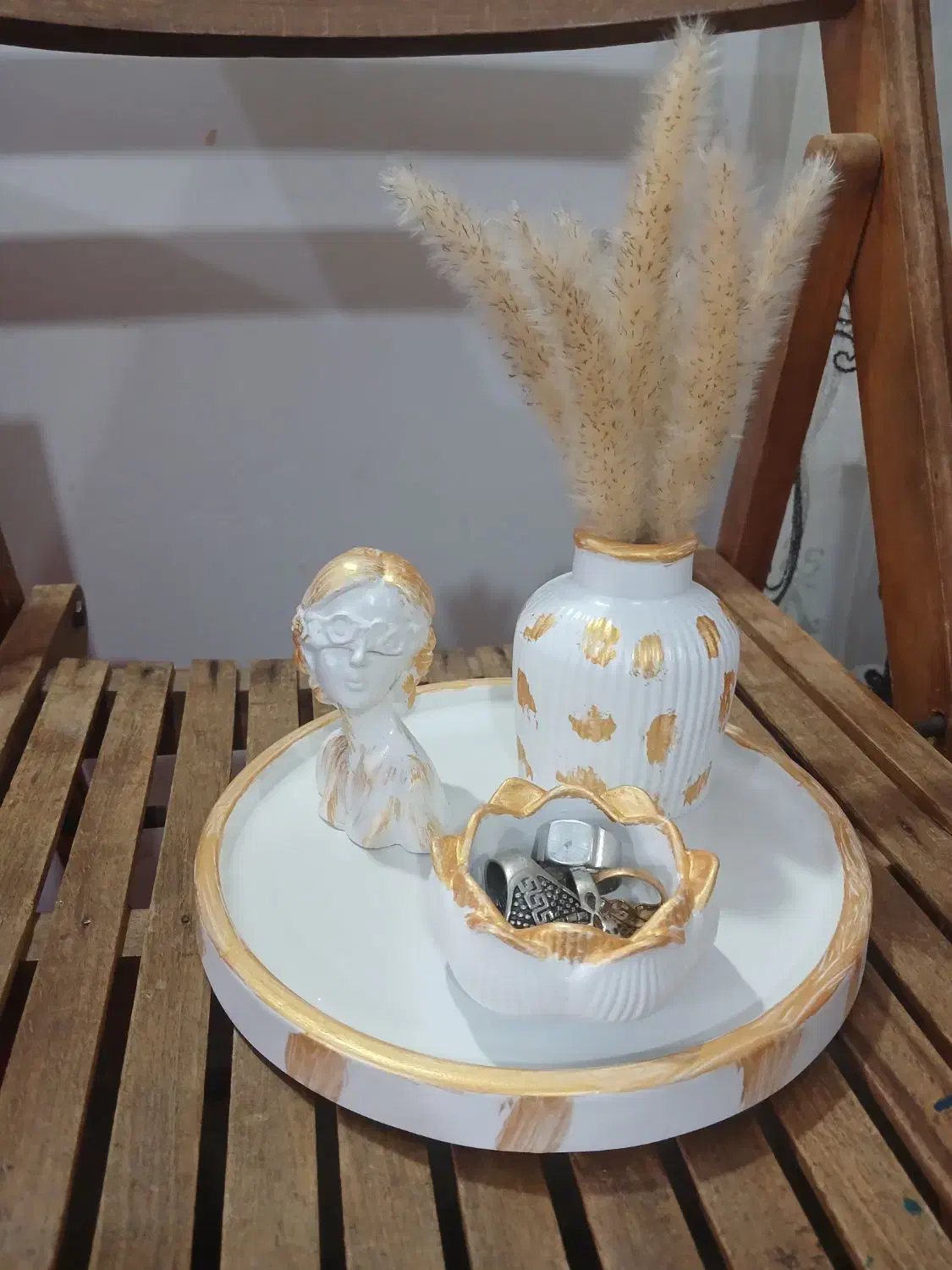 ست دکوری سنگ مصنوعی|صنایع دستی و سایر لوازم تزئینی|کلاردشت, |دیوار