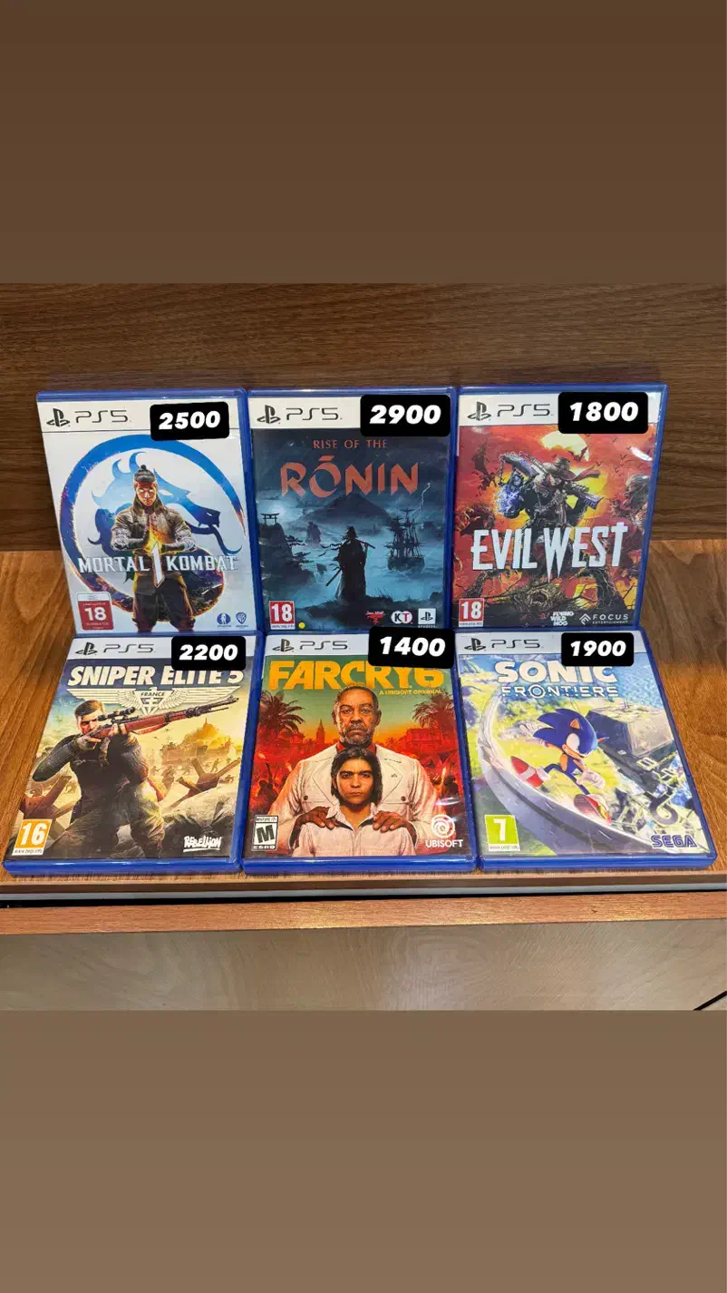 دیسک بازی پلی استیشن PS4وPS5 فروش کارکرده|کنسول، بازی ویدئویی و آنلاین|تهران, دزاشیب|دیوار