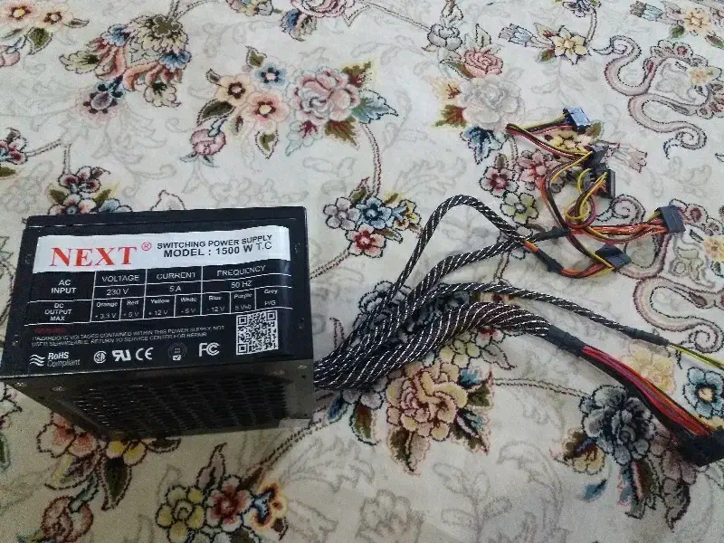 پاور کامپیوتر نِکست ۱۵۰۰ وات در حد آک به شرط تست|قطعات و لوازم جانبی رایانه|مشهد, پورسینا|دیوار