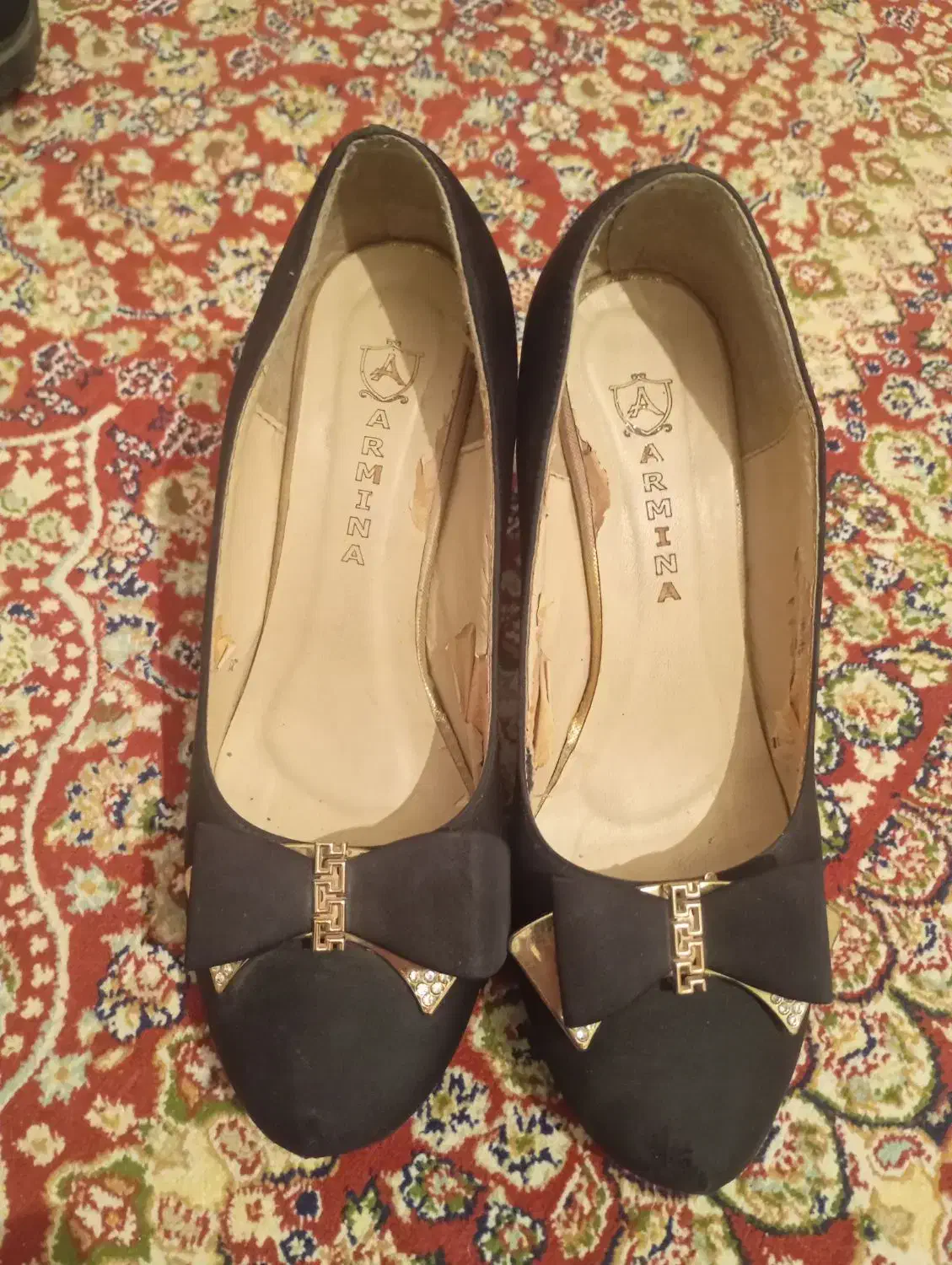 کفش 39 40 کیف چرم اصل گاوی|کیف، کفش، کمربند|نظرآباد, شهرک سید جمال الدین|دیوار