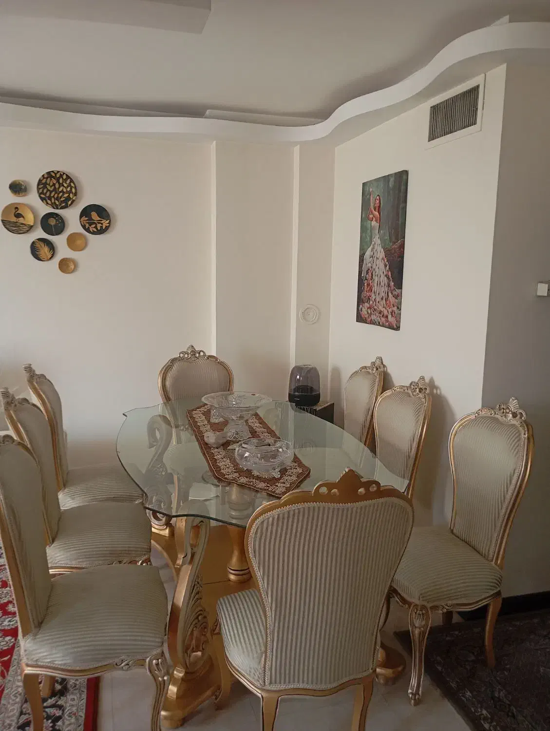 میز ناهارخوری 8نفره|میز و صندلی غذاخوری|مشهد, کوشش|دیوار