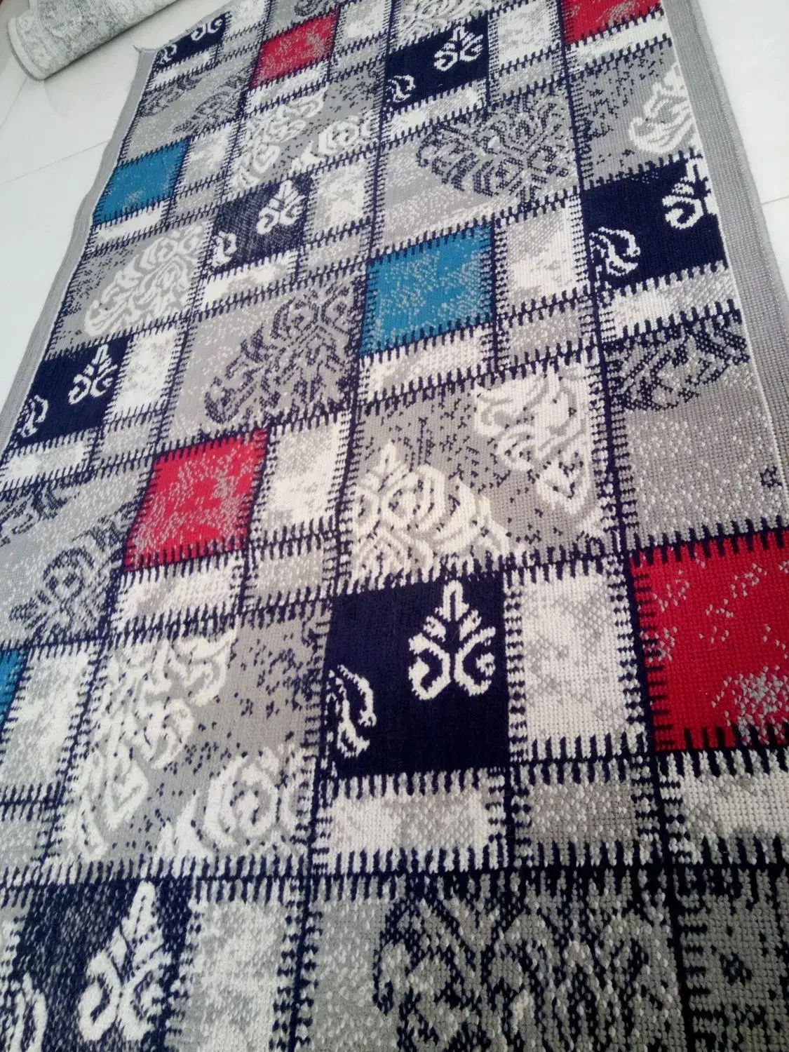 گلیم طوسی طرح جدیددرحداکبندونو|گلیم، جاجیم، گبه|بومهن, |دیوار