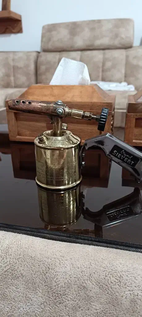 چراغ کوره ایی بنزینی|کلکسیون اشیاء عتیقه|قدس, شهرک فرزان|دیوار