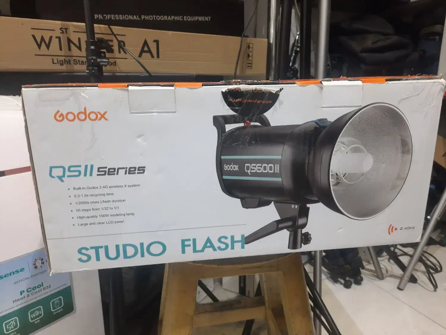 فلاش استودیویی گادوکس QS300II نو|دوربین عکاسی و فیلمبرداری|تبریز, |دیوار