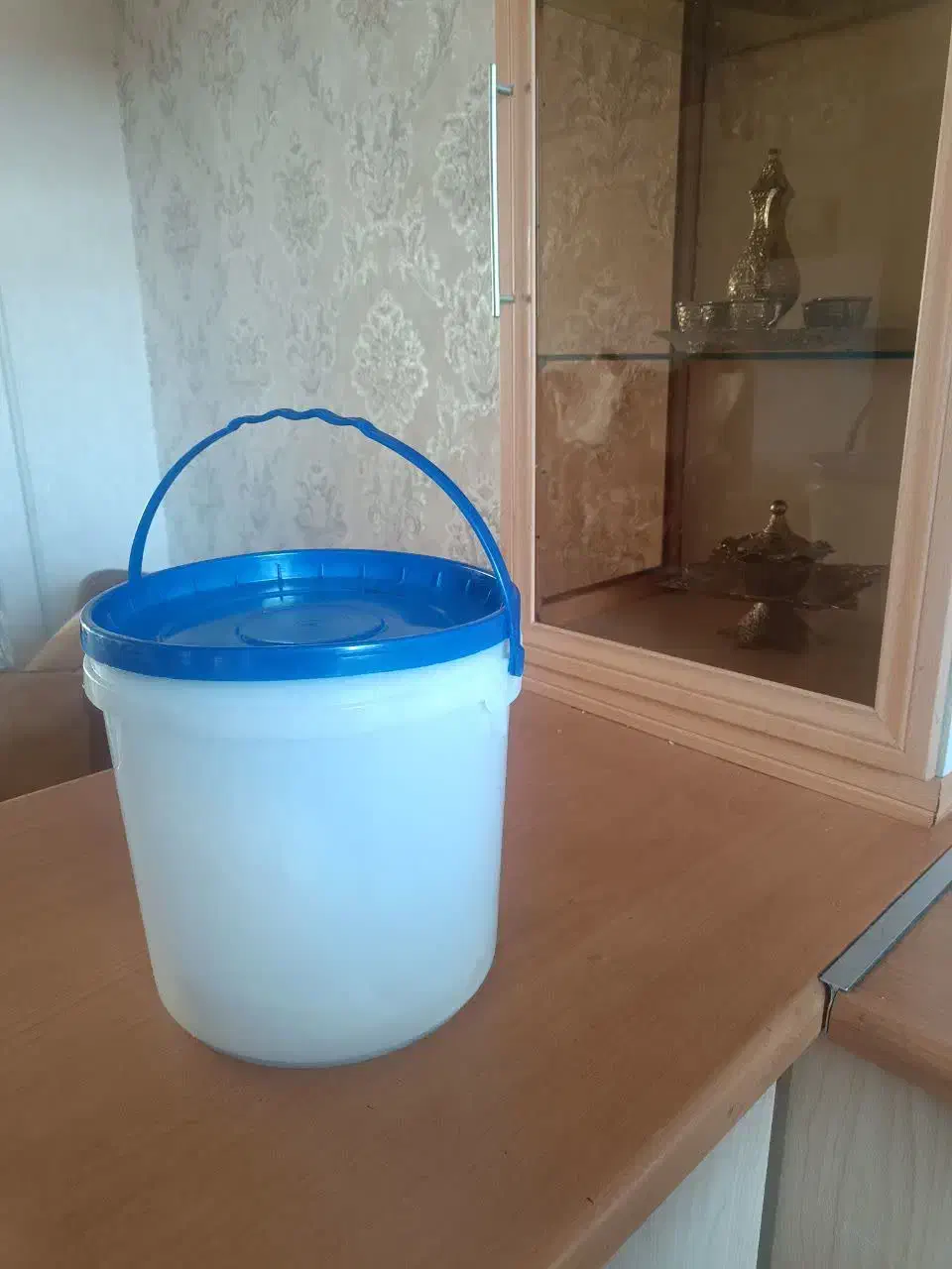 سطل های درب دار تمیز ۱۰ کیلویی|ظروف نگهدارنده، پلاستیکی، یکبارمصرف|تبریز, |دیوار