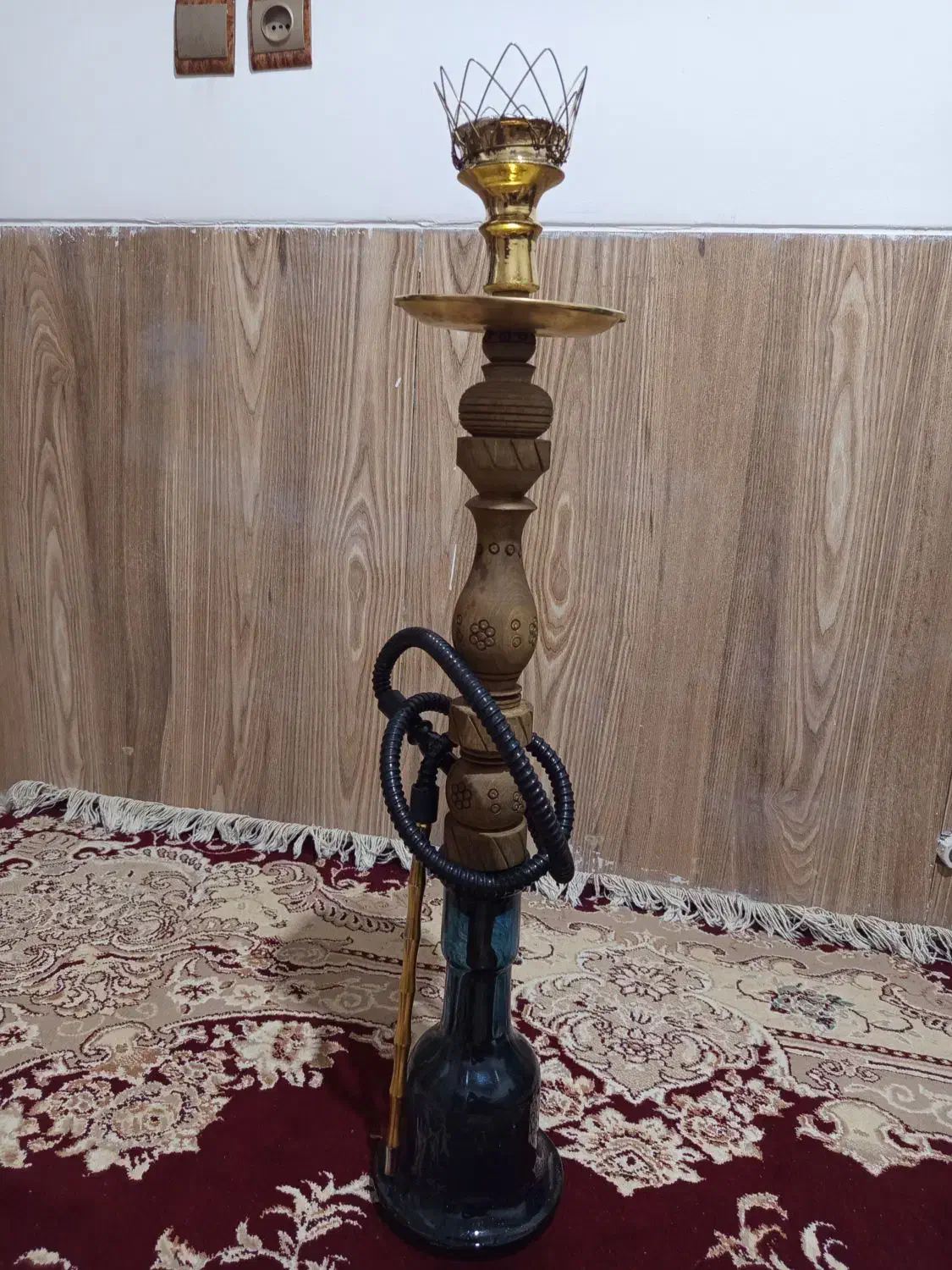 قلیان چوبی|کلکسیون و سرگرمی|کرمان, |دیوار