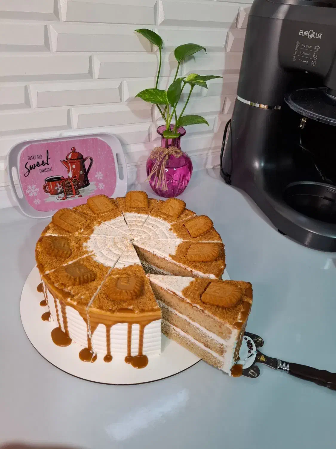 کیک تولد خانگی|خوردنی و آشامیدنی|قم, کلهری|دیوار