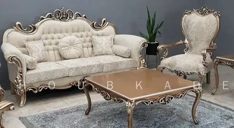 مبلمان سرای مجلل رویه کوب مبل استیل|استخدام صنعتی، فنی، مهندسی|قم, دروازه چوبی|دیوار
