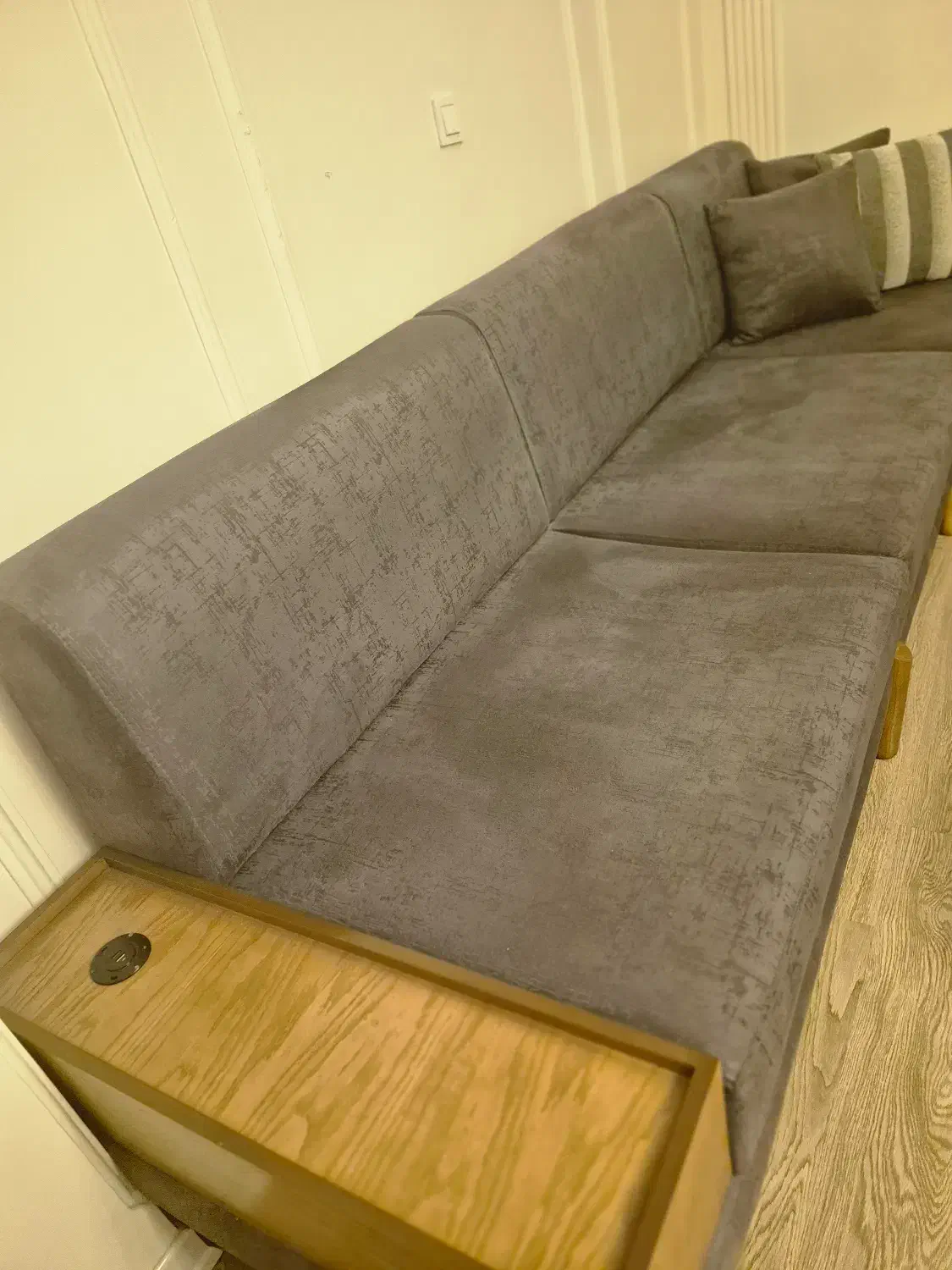 مبلمان ال و یک جفت مبل تکی|مبلمان خانگی و میز عسلی|تهران, شهرک غرب|دیوار