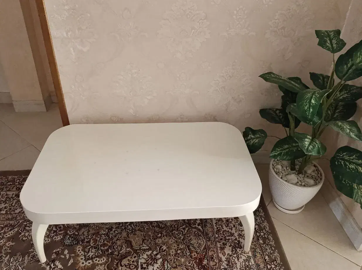 میز جلو مبلی چوبی|مبلمان خانگی و میز عسلی|گرمدره, |دیوار