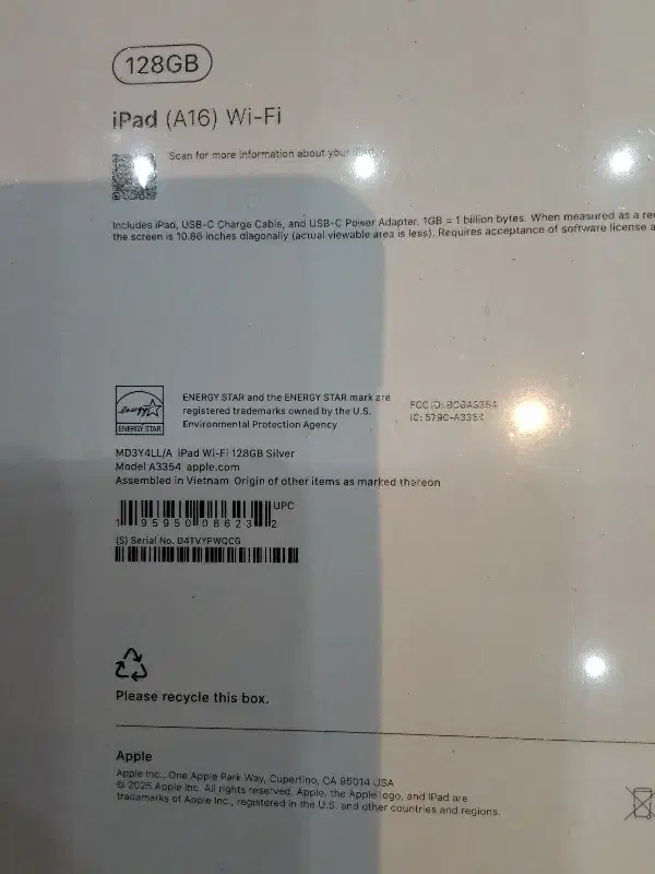 ipad A16 wifi 2025 آیپد|تبلت|تهران, سنائی|دیوار