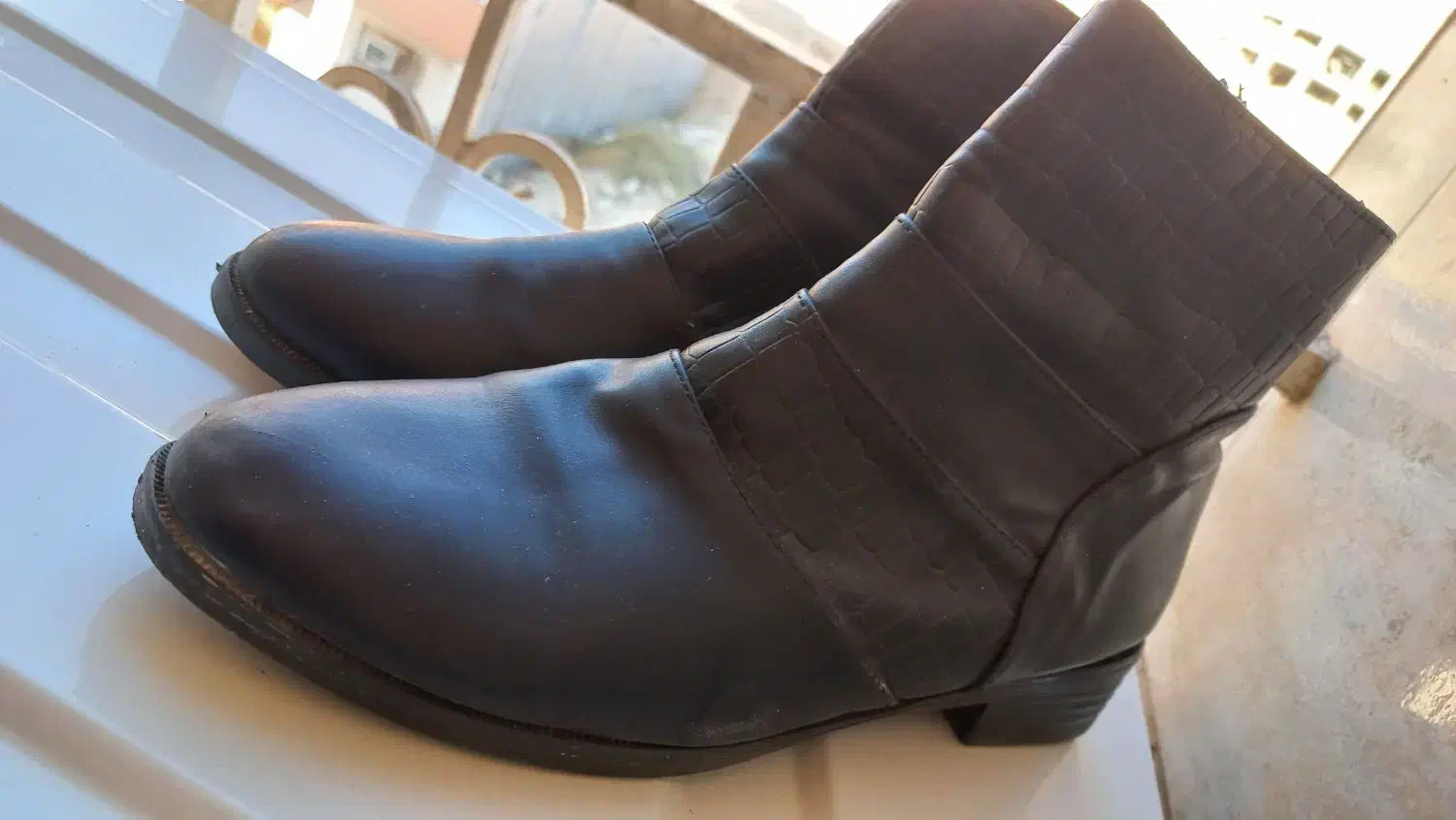 نیم بوت زنانه سایز۴۰فروشی|کیف، کفش، کمربند|دوگنبدان, |دیوار