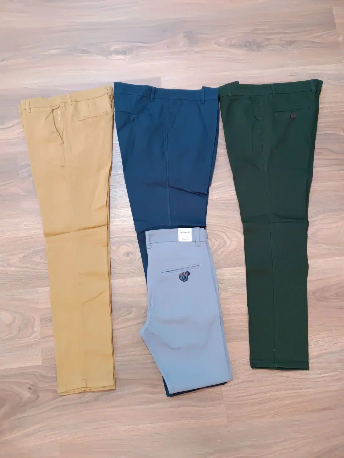 شلوار کتان مردانه در ۴ رنگ|لباس|میانه, |دیوار