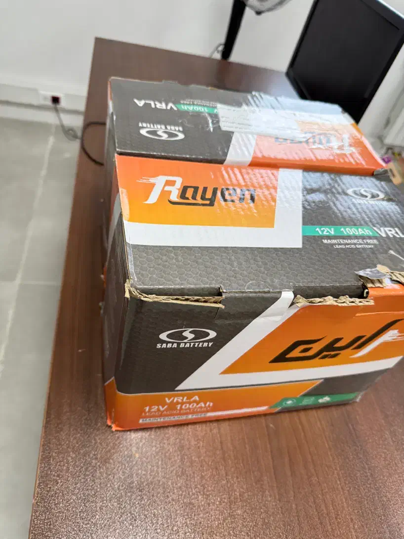 باتری ups صبا ۱۰۰ آمپر نو - آکبند|قطعات و لوازم جانبی رایانه|گرگان, |دیوار