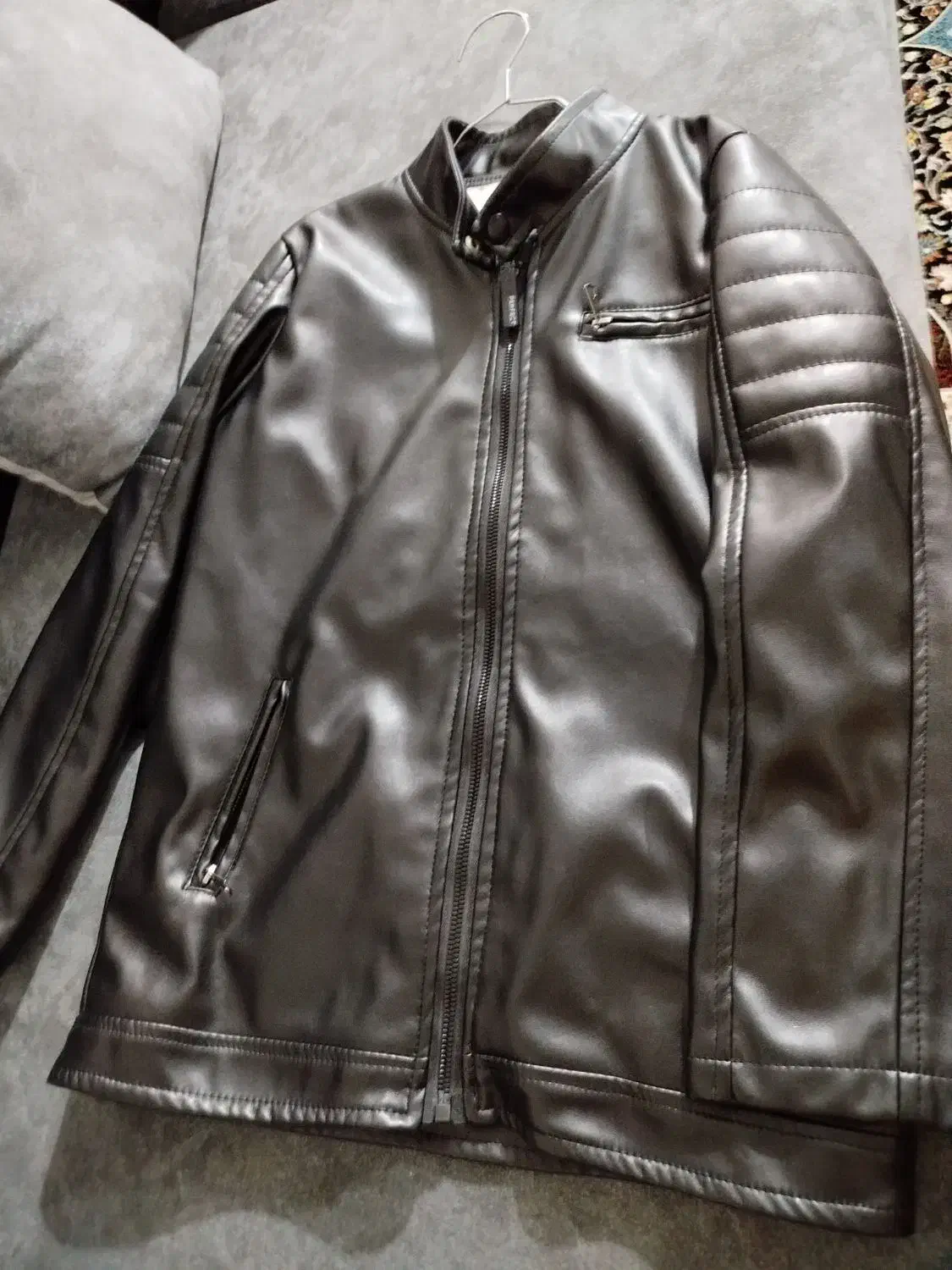 کاپشن چرم پسرانه|لباس|تهران, شهرک طالقانی|دیوار