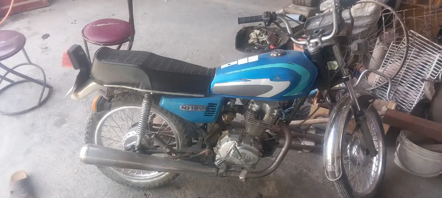 موتور مزایید ۱۲۵ نامی پلاک قدیم|موتورسیکلت|گنبد کاووس, |دیوار