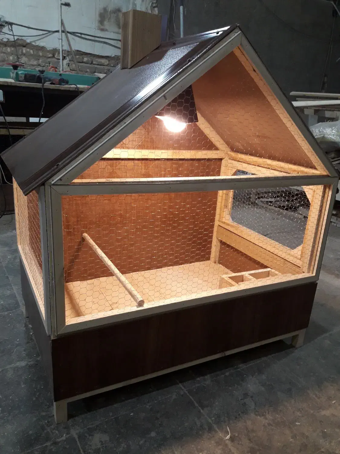 *(قفس کلبه ای)*|لوازم جانبی حیوانات|قم, نیروگاه|دیوار