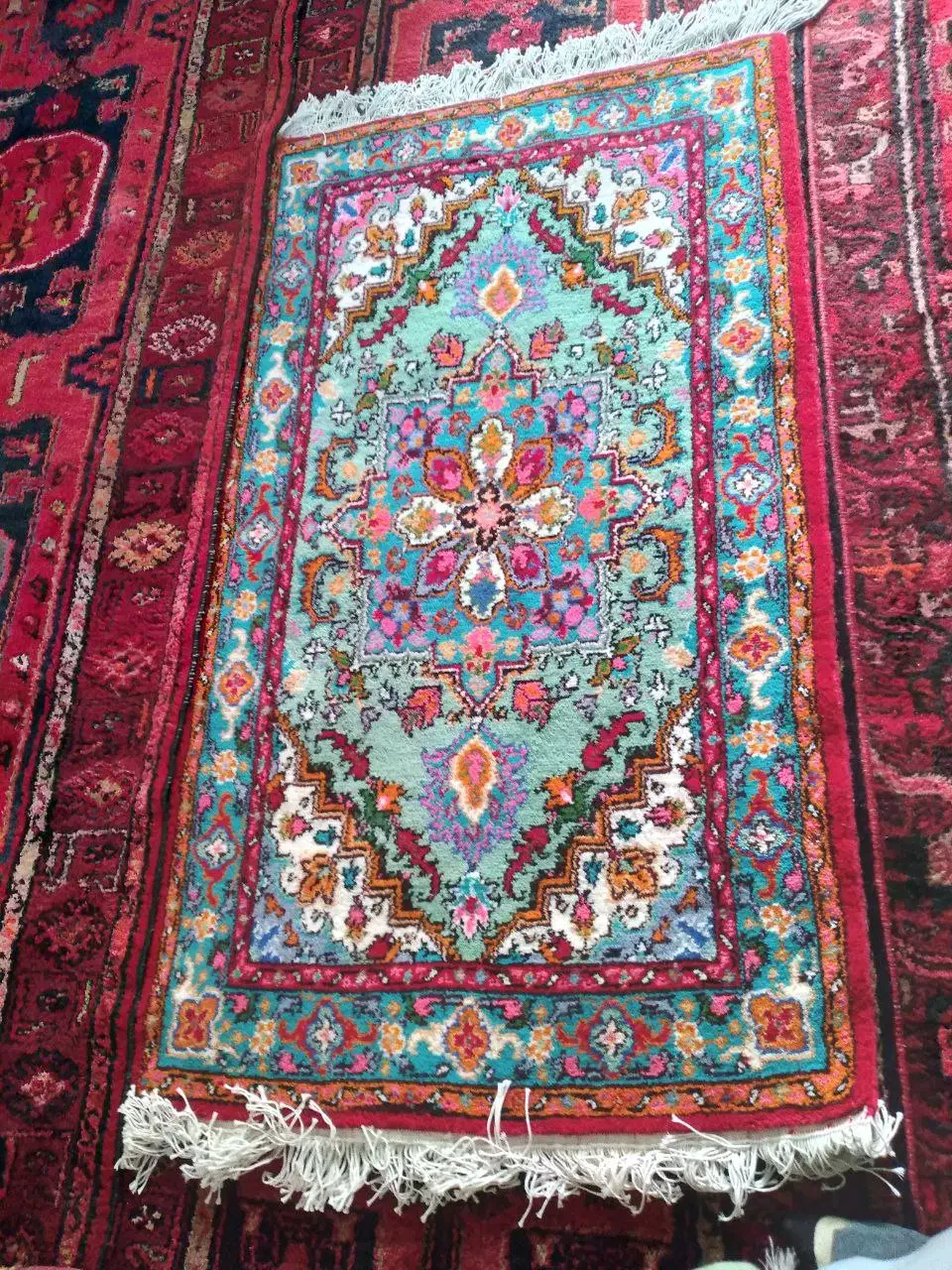 فرش دست بافت|فرش|تاکستان, |دیوار