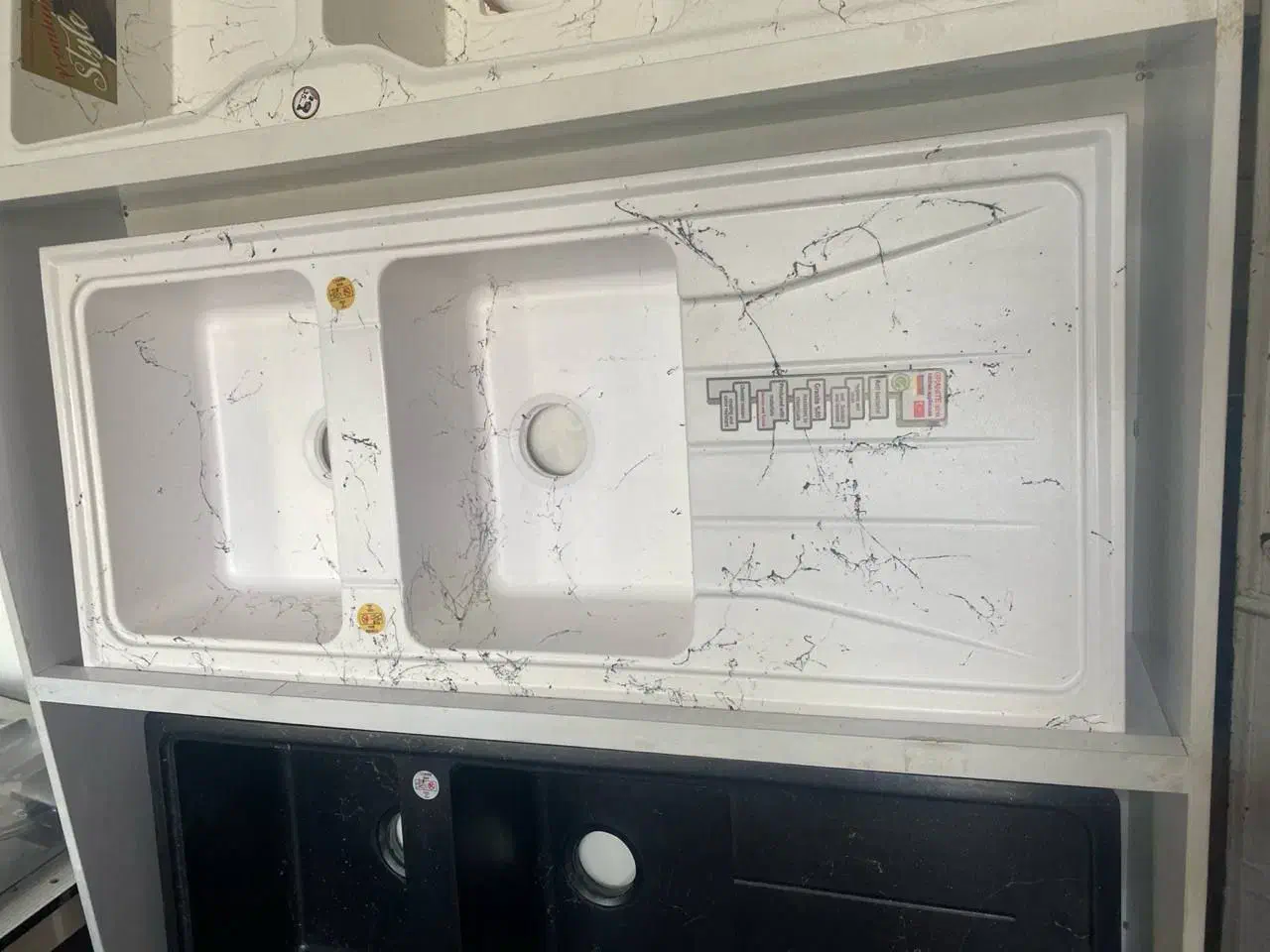 سینک استیل و گرانیتی ، گاز شیشه واستیل، روشویی|لوازم سرویس بهداشتی|بوکان, |دیوار