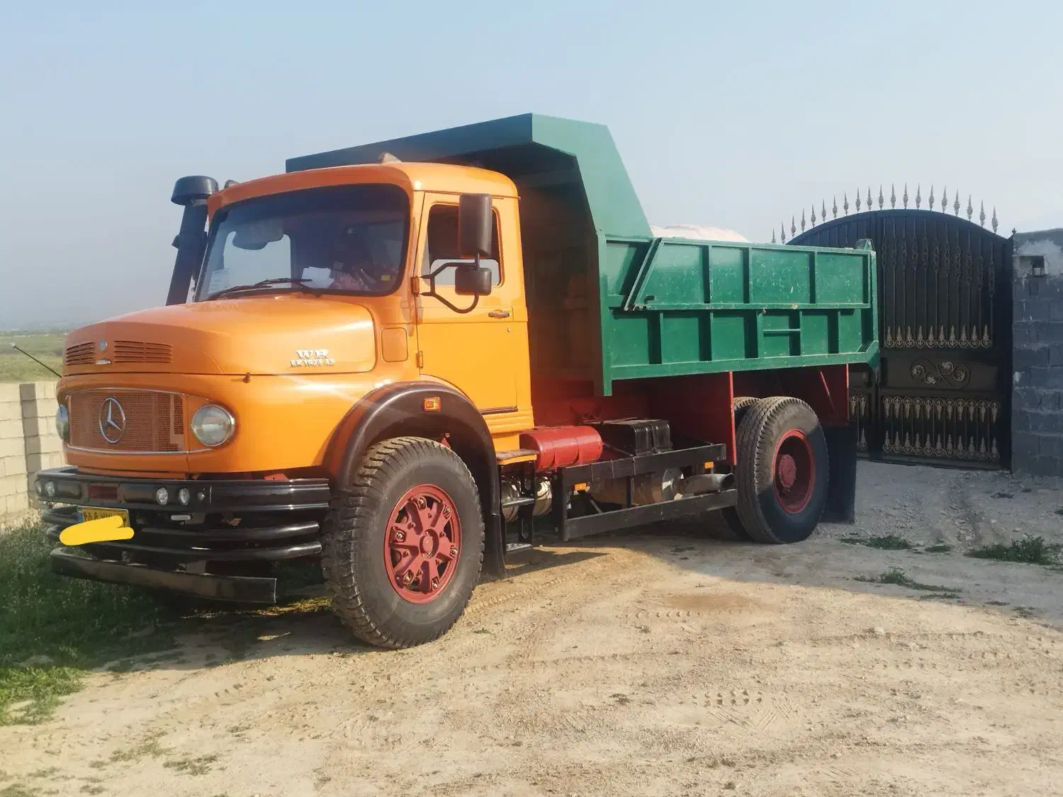 بنز 1924کمپرسی|خودرو سنگین|کازرون, |دیوار