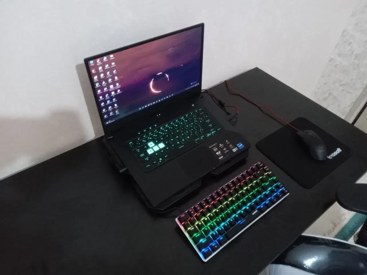 لپ‌تاپ ASUS TUF Gaming F15 RTX 3060 سالم|رایانه همراه|قزوین, |دیوار