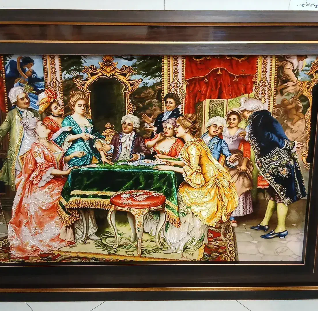 تابلو فرش دستباف|تابلو فرش|ساوه, |دیوار