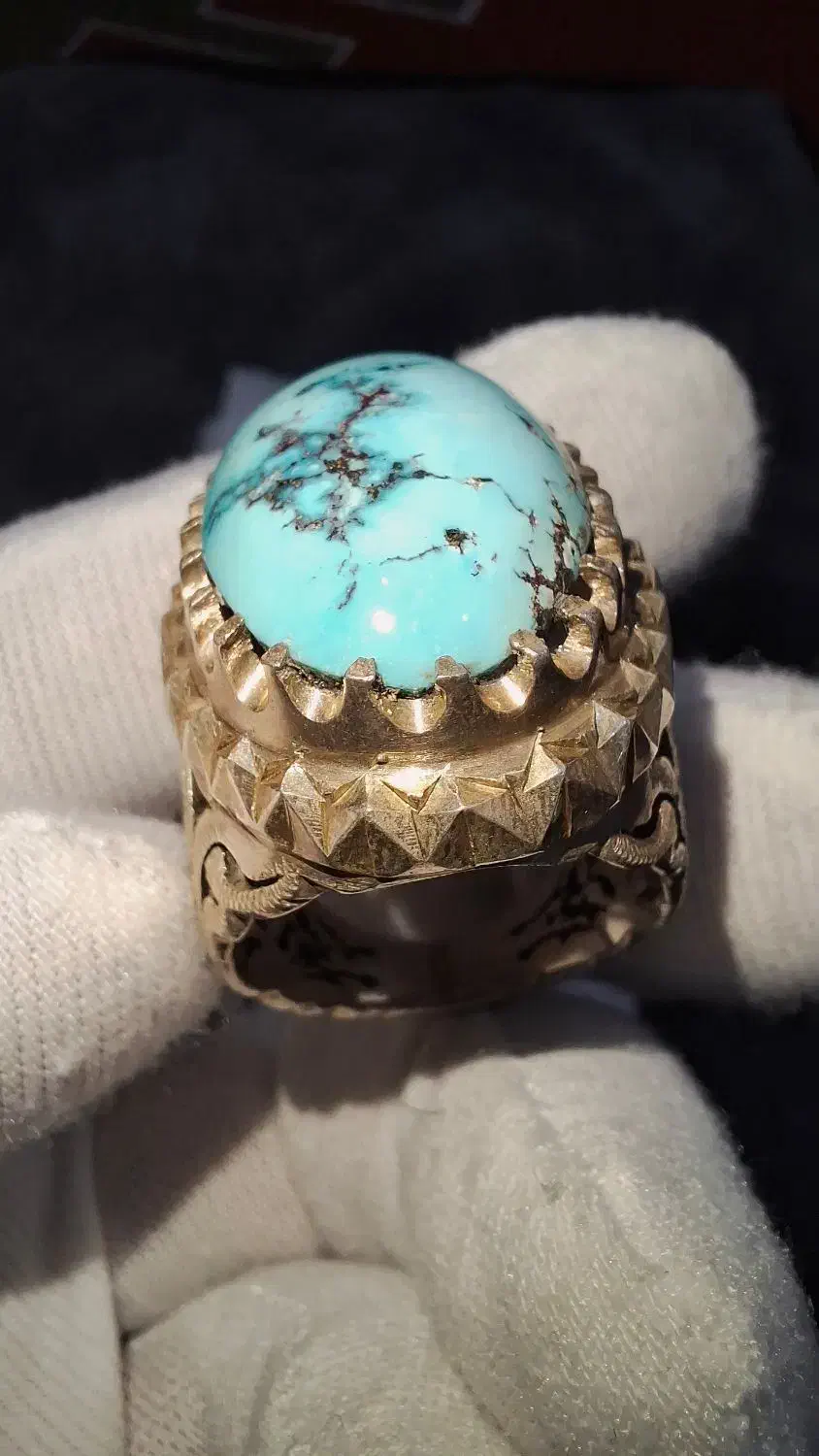 انگشتر فیروزه نیشابور|بدلیجات|بوشهر, |دیوار