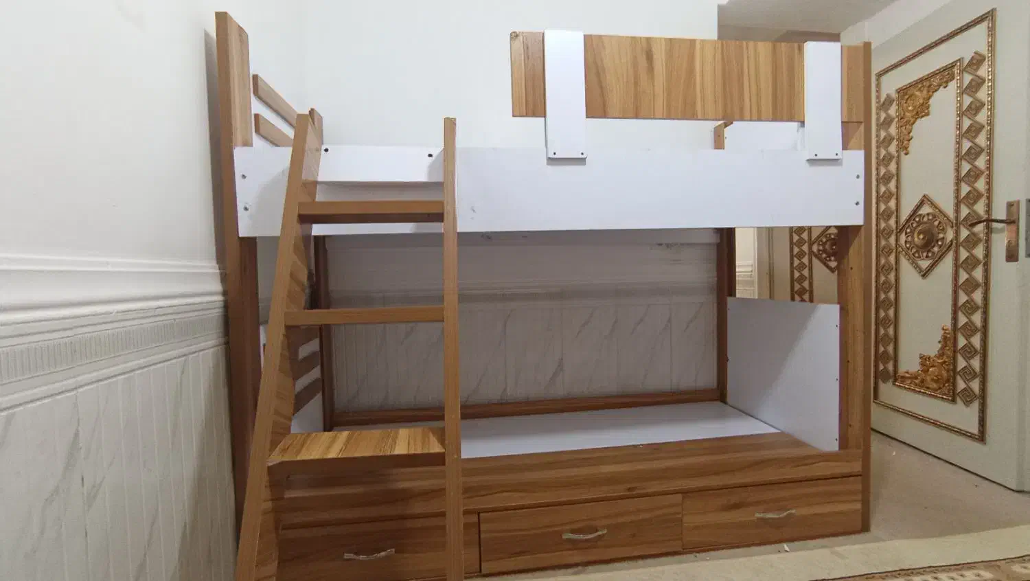 تخت خواب دو طبقه|تخت و سرویس خواب|یاسوج, |دیوار