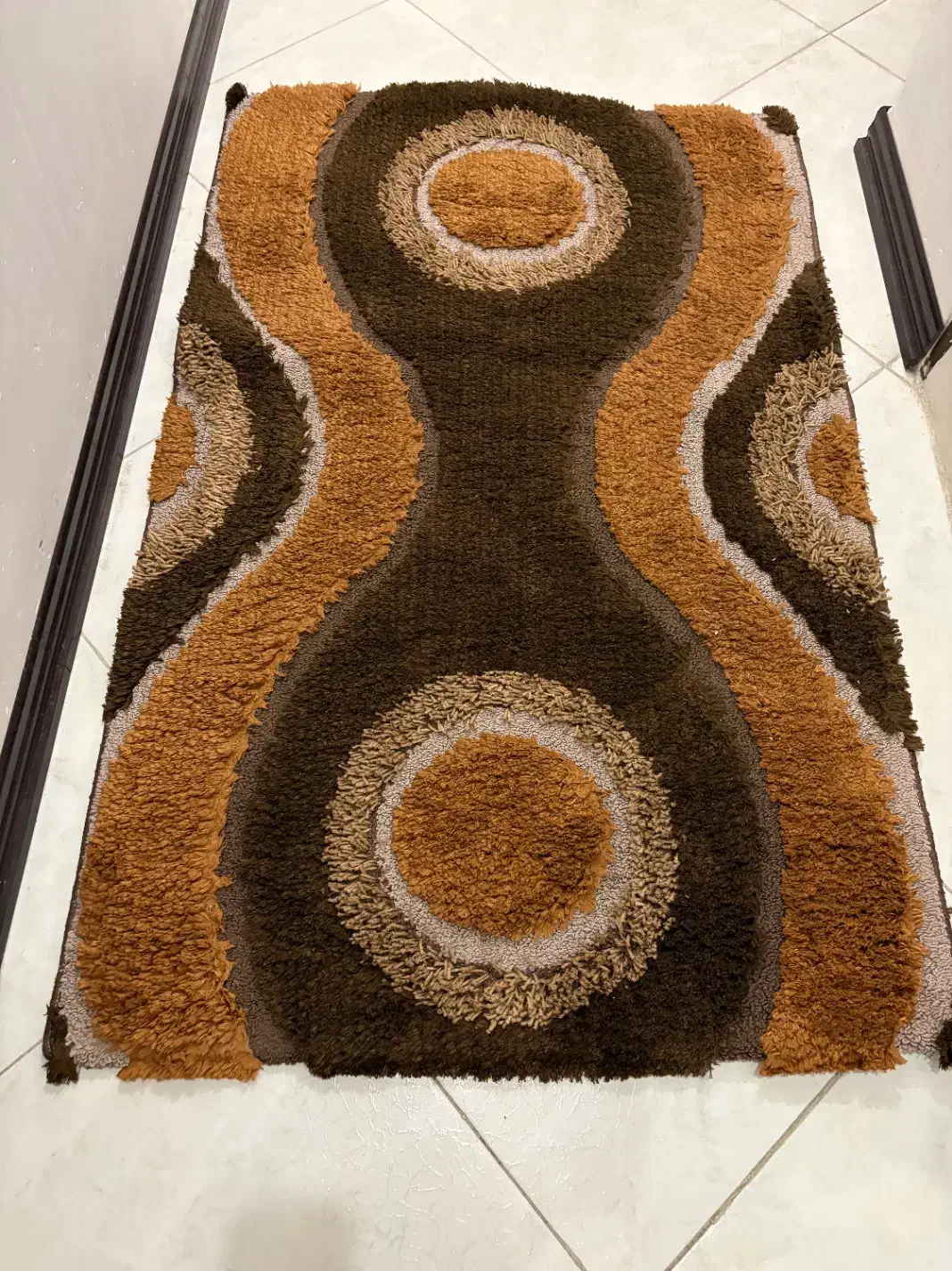 گلیم فرش پرزبلند|گلیم، جاجیم، گبه|کرمان, |دیوار