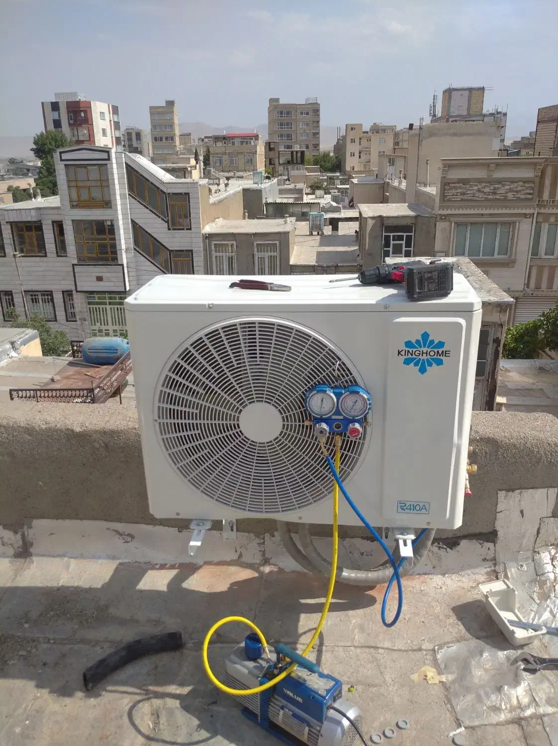 نصب کولرگازی ولوله مسی زیر کارصفرتاصد|خدمات پیشه و مهارت|تویسرکان, |دیوار