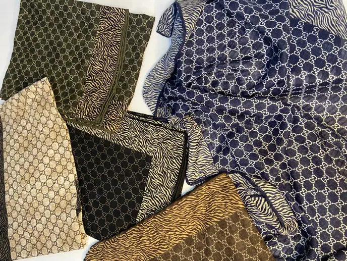 روسری دور دست دوز نخ گرم بالا با کیفیت|لباس|فردیس, فردیس|دیوار