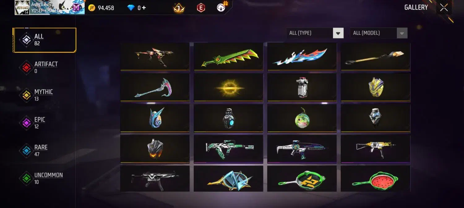 اکانت فری فایر|کنسول، بازی ویدئویی و آنلاین|ملایر, |دیوار