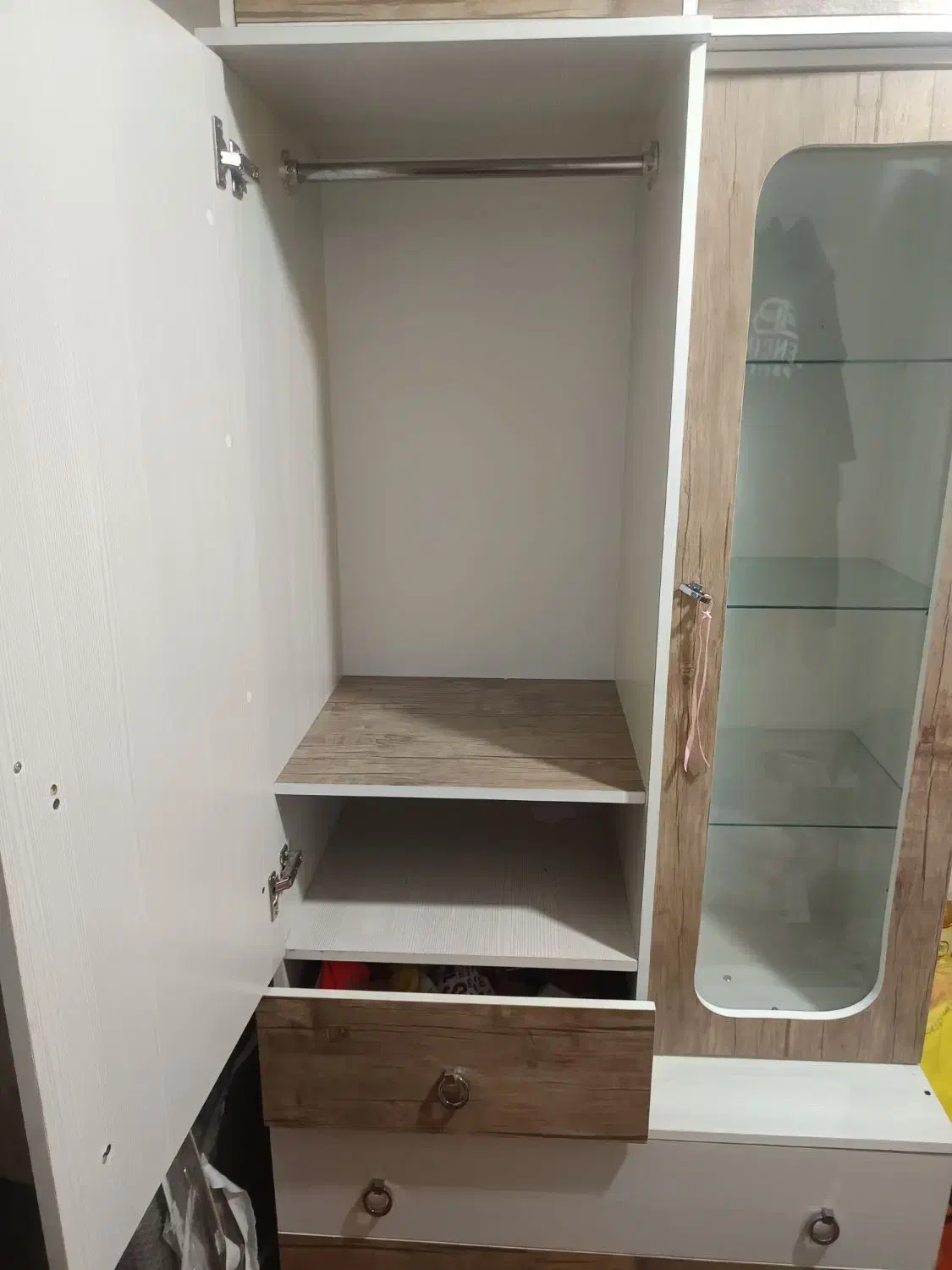 کمد و تخت کودک و نوجوان|تخت و سرویس خواب|اندیشه, اندیشه فاز ۱|دیوار