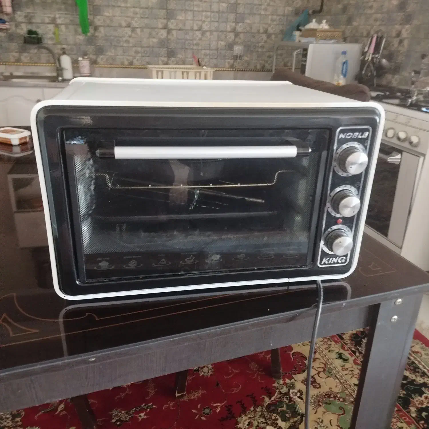 توستر نوبل کینگ 45لیتری1700کاملا سالمتضمینی|اجاق گاز و لوازم برقی پخت‌وپز|خرم‌آباد, |دیوار