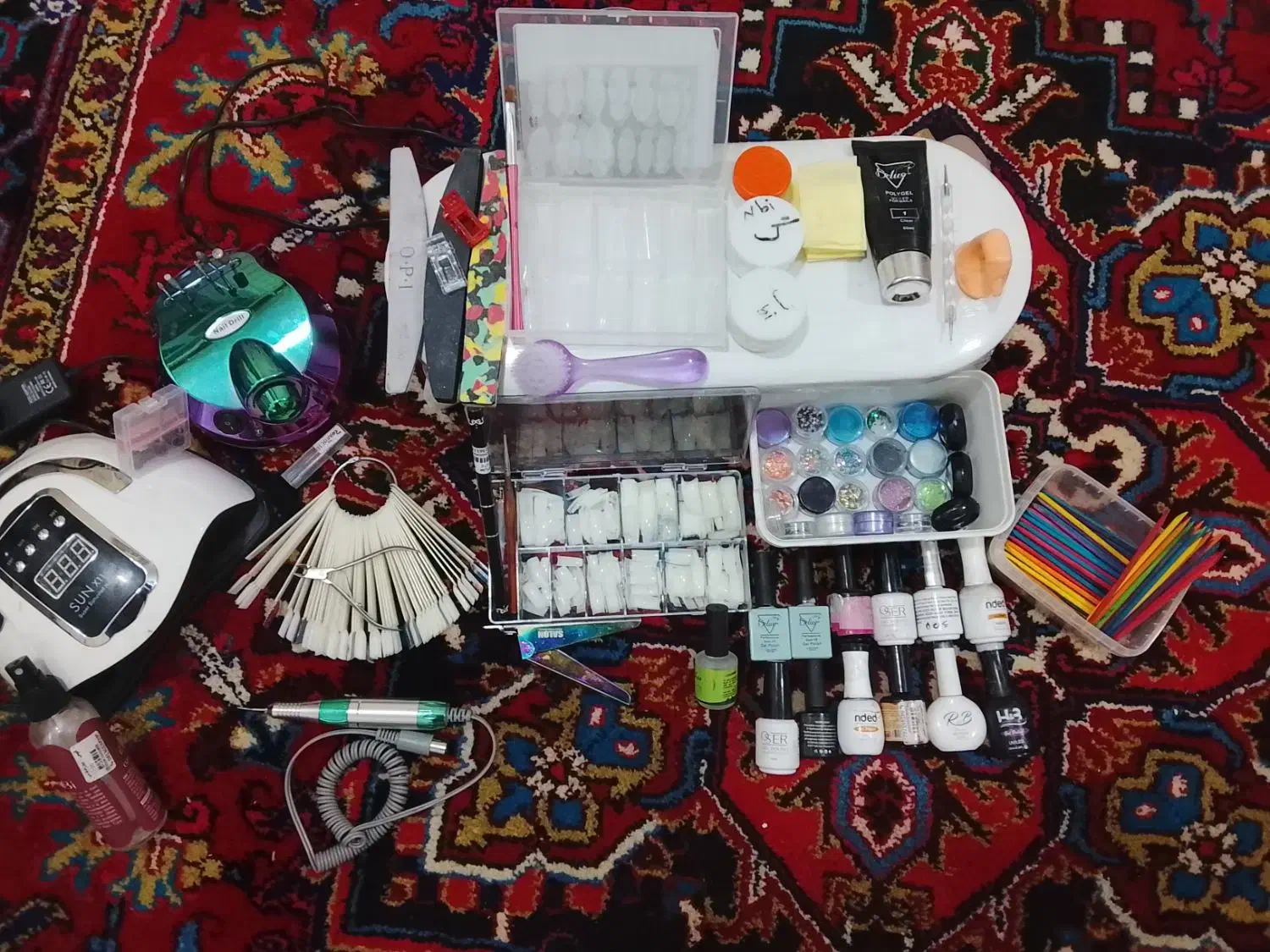 وسایل کاشت ناخن|آرایشی، بهداشتی، درمانی|تبریز, |دیوار