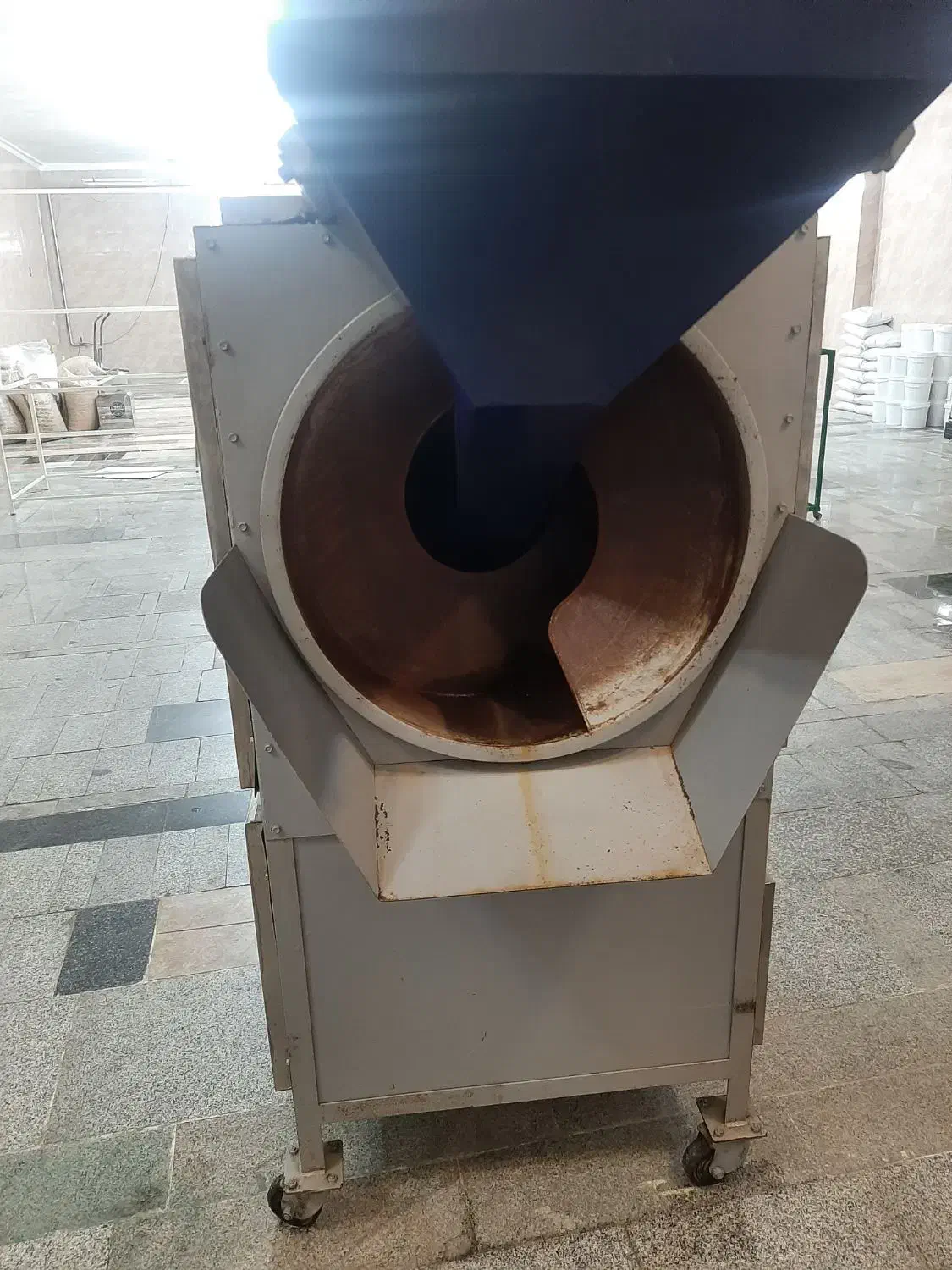 فروش دستگاه تفت آجیل دوجداره سرند استیل|ماشینآلات صنعتی|آذرشهر, |دیوار