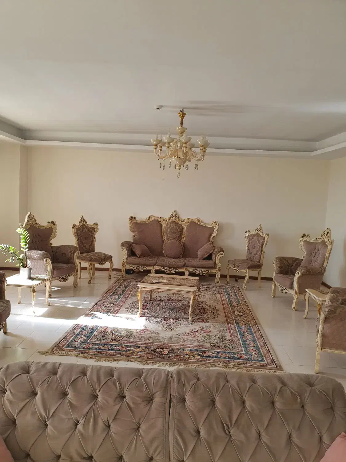 مبل استیل با میز نهار خوری|مبلمان خانگی و میز عسلی|تهران, بوستان چیتگر|دیوار