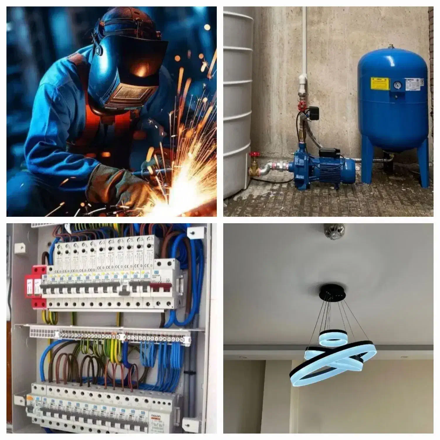 خدمات وتعمیرات برق ساختمان و جوشکاری و لوله کشی|خدمات پیشه و مهارت|بندر انزلی, مسکن مهر|دیوار