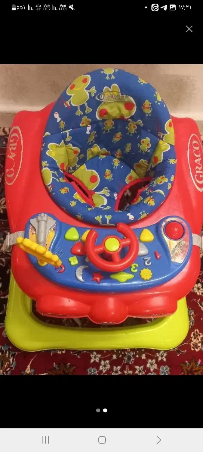 صندلی آموزش. رورویک|تخت و صندلی بچه|مشهد, هنرور|دیوار