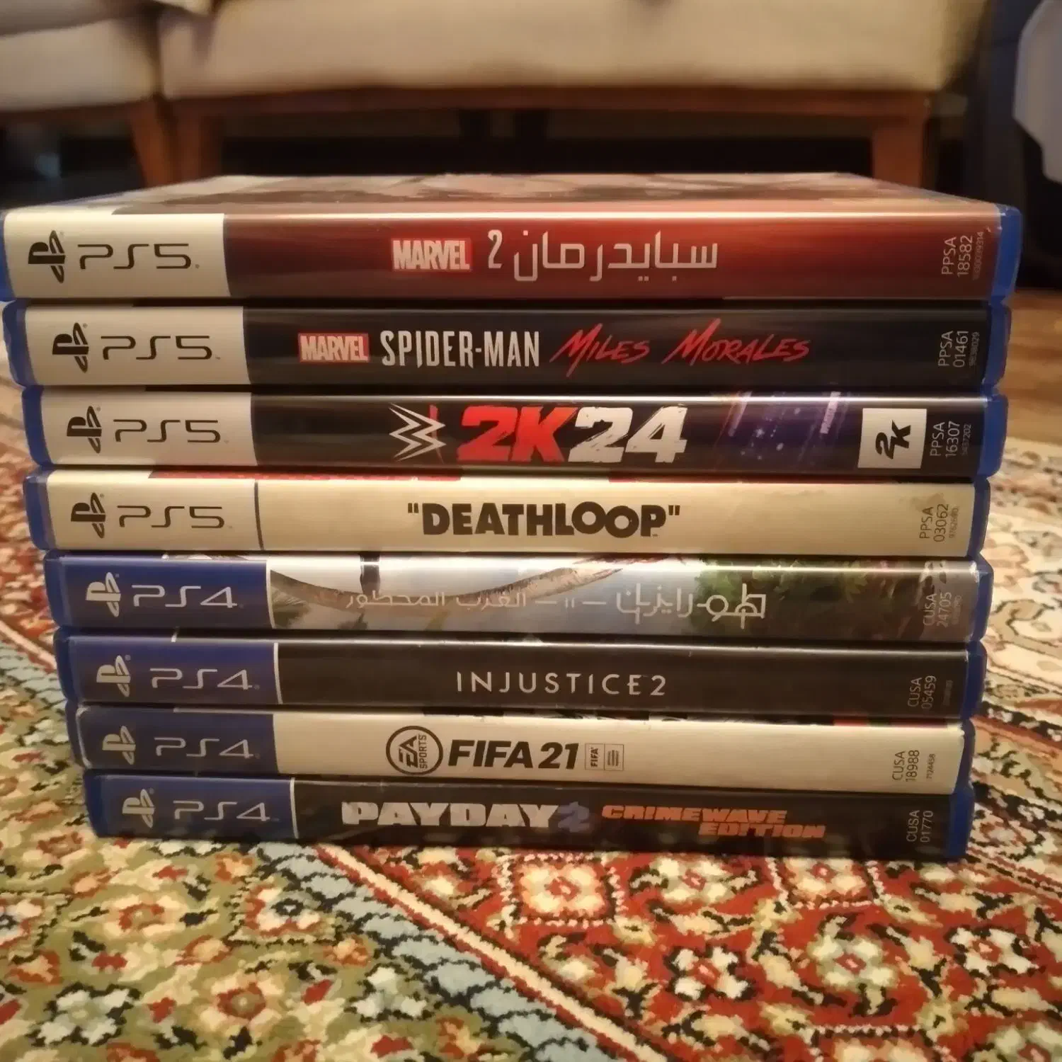 دیسک بازی ps4 ps5|کنسول، بازی ویدئویی و آنلاین|رشت, دیلمان|دیوار