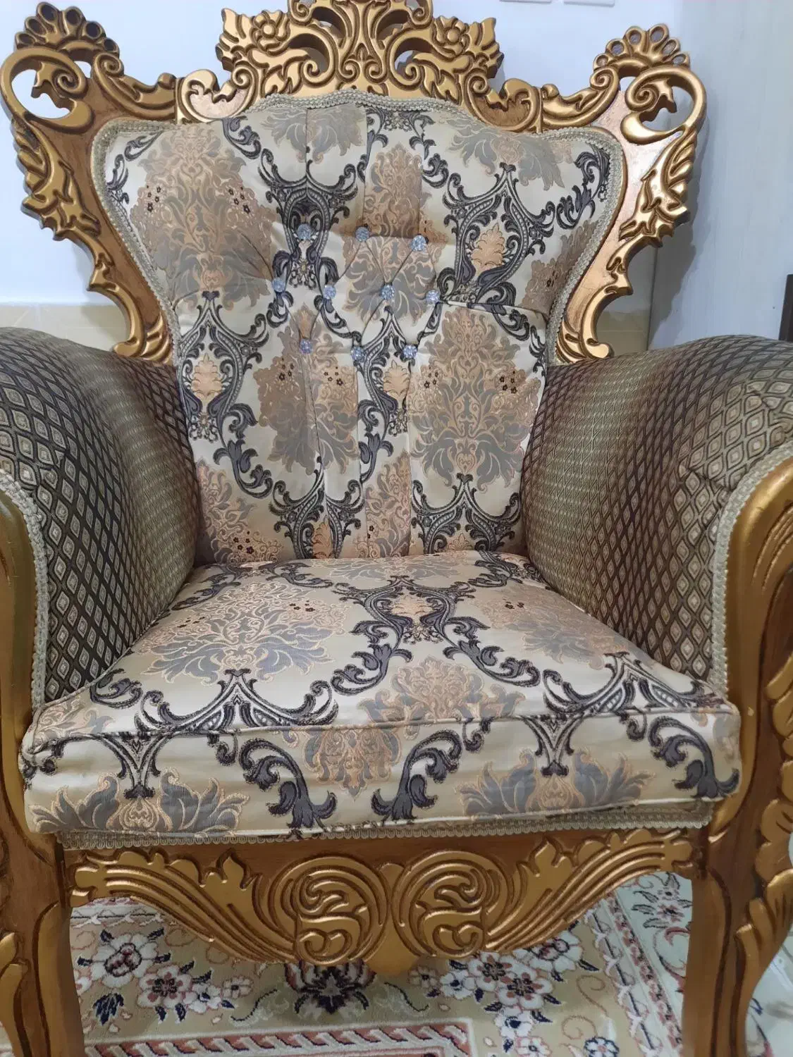 مبلمان هفت نفره|مبلمان خانگی و میز عسلی|گرگان, |دیوار