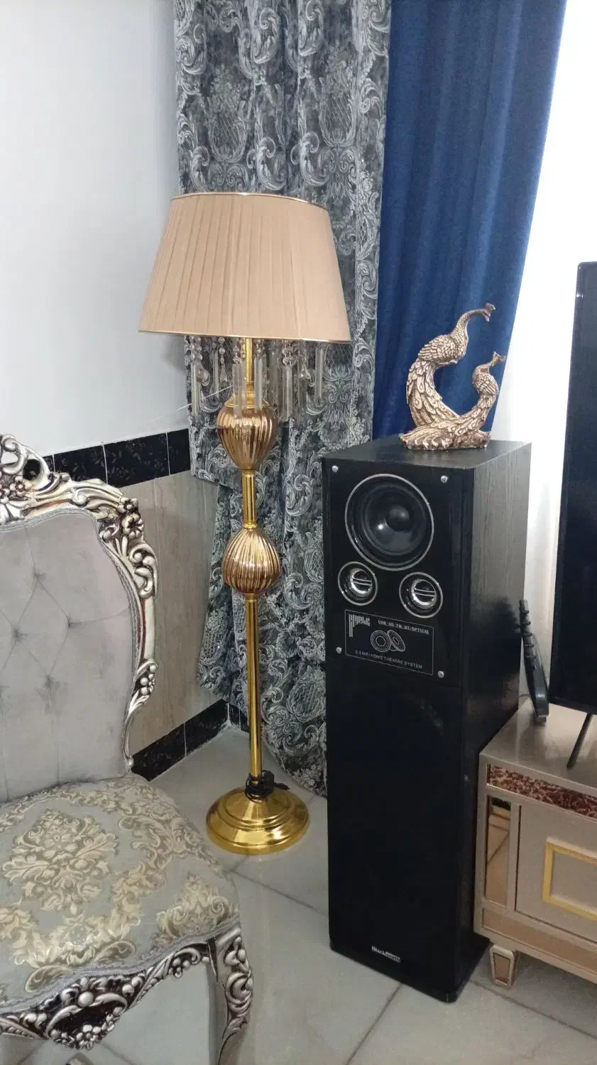 ساعت ایستاده وآباژور|چراغ خواب و آباژور|کرمانشاه, |دیوار