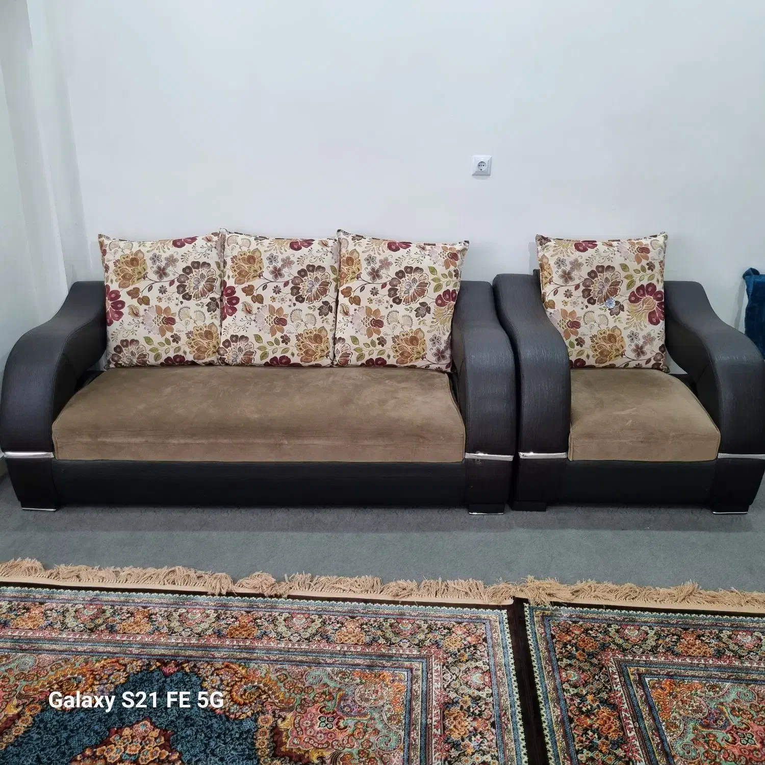 مبل ۷ نفره|مبلمان خانگی و میز عسلی|رشت, دروازه لاکان|دیوار