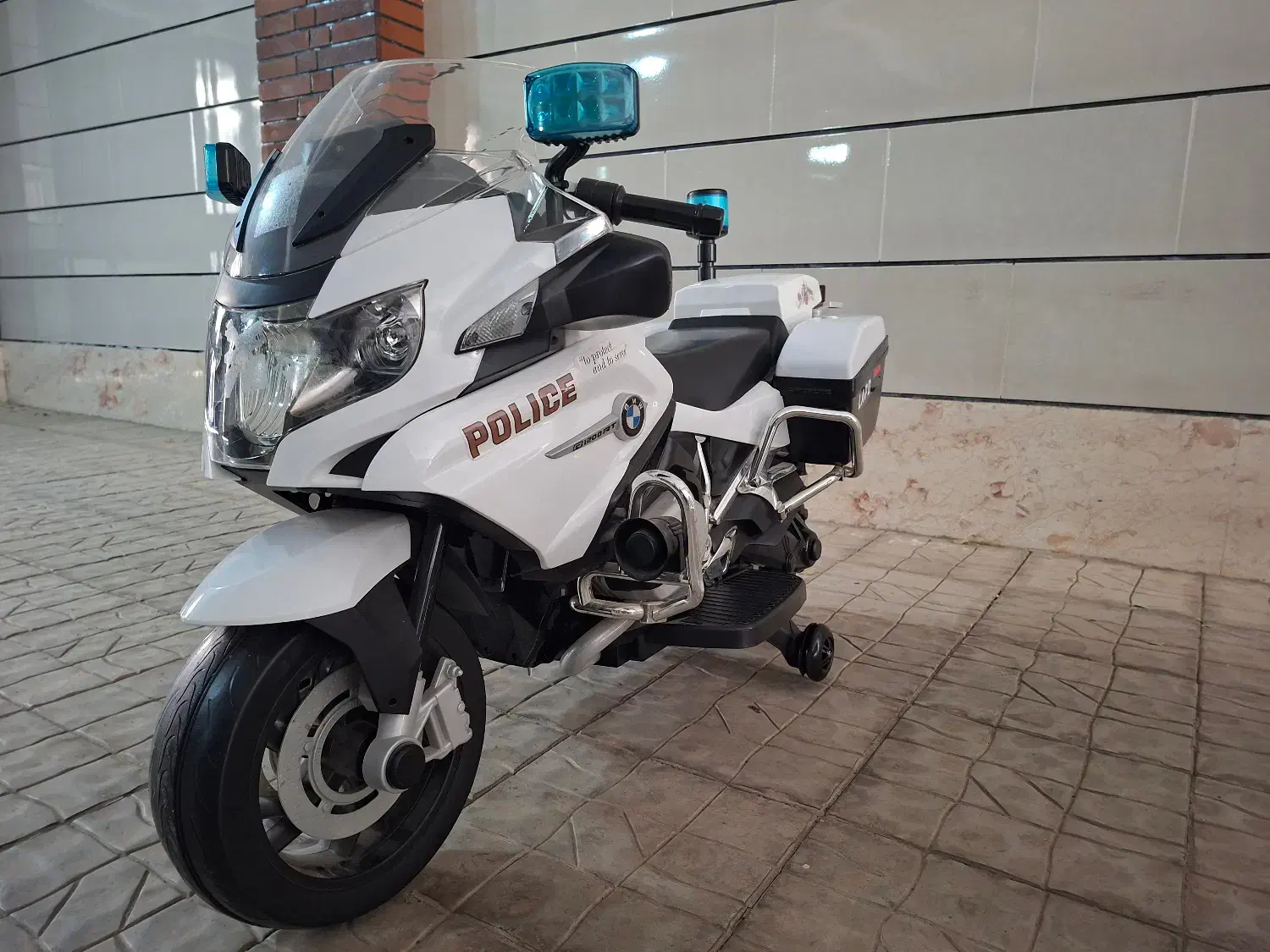 موتور شارژی پلیس|اسباب‌بازی بچه|قزوین, |دیوار