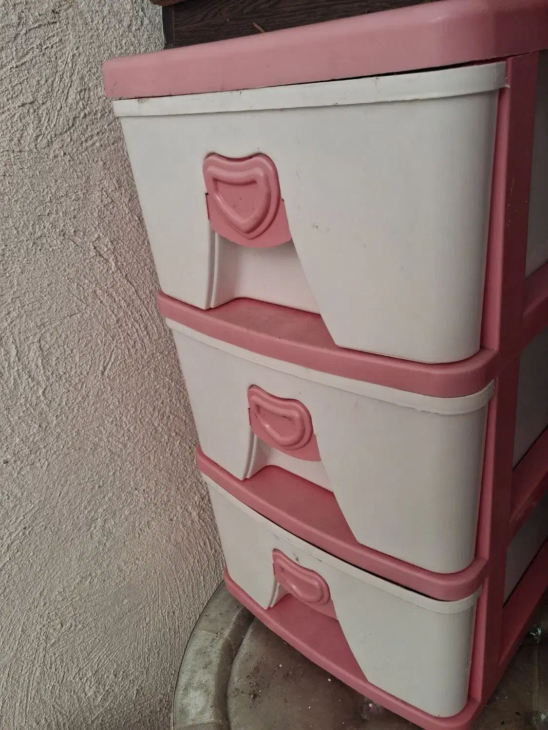 فایل ۳ کشو در حد صورتی|جاکفشی، کمد، دراور|رشت, کوی یخ|دیوار