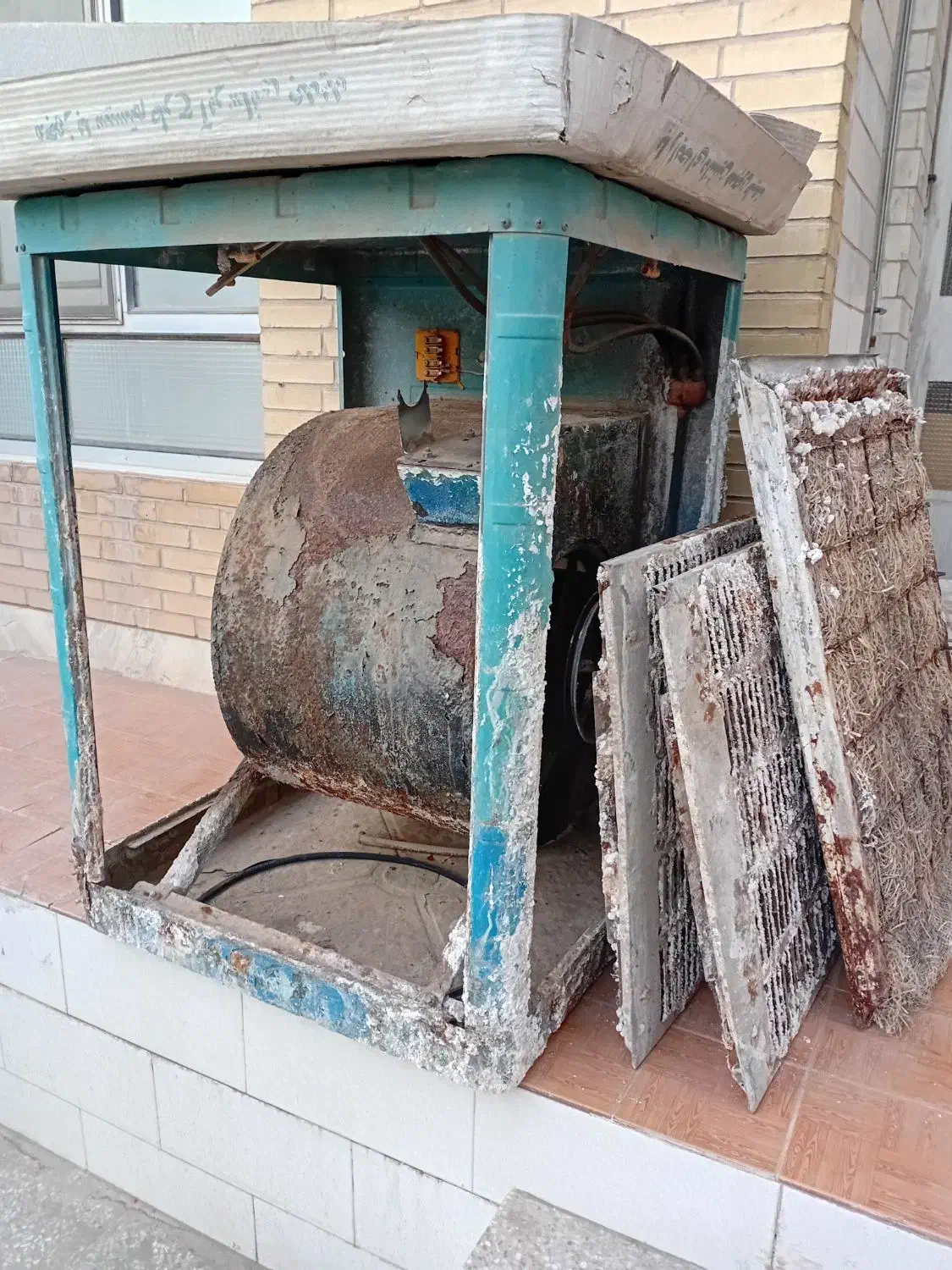 اسکلت کولر بدون پمپ و موتور|کولر آبی|بافق, |دیوار