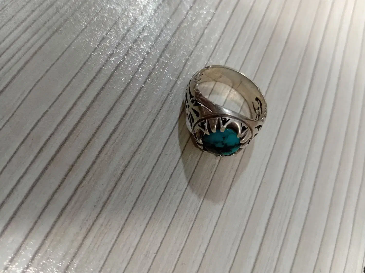 یک عدد انگشتر فیروزه با یک عدد انگشتر عقیق|جواهرات|ری, شهید بهشتی|دیوار