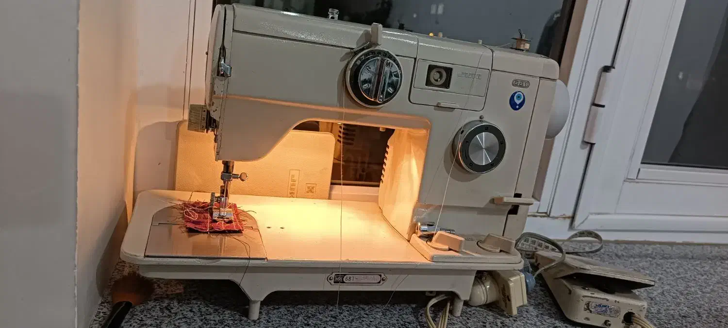 چرخ خیاطی ژوکی|چرخ خیاطی و ریسندگی|مهاباد (آذربایجان غربی), |دیوار