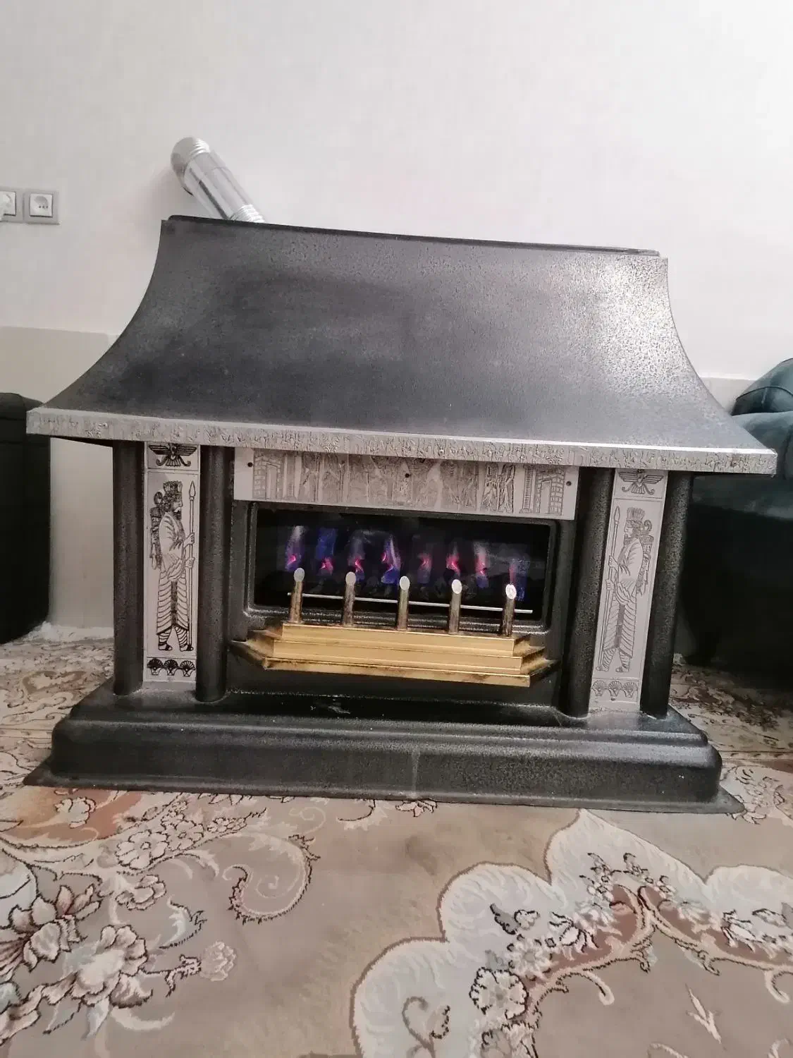 بخاری شومینه ای تمیز|بخاری، هیتر، شومینه|سبزوار, فرهنگیان|دیوار